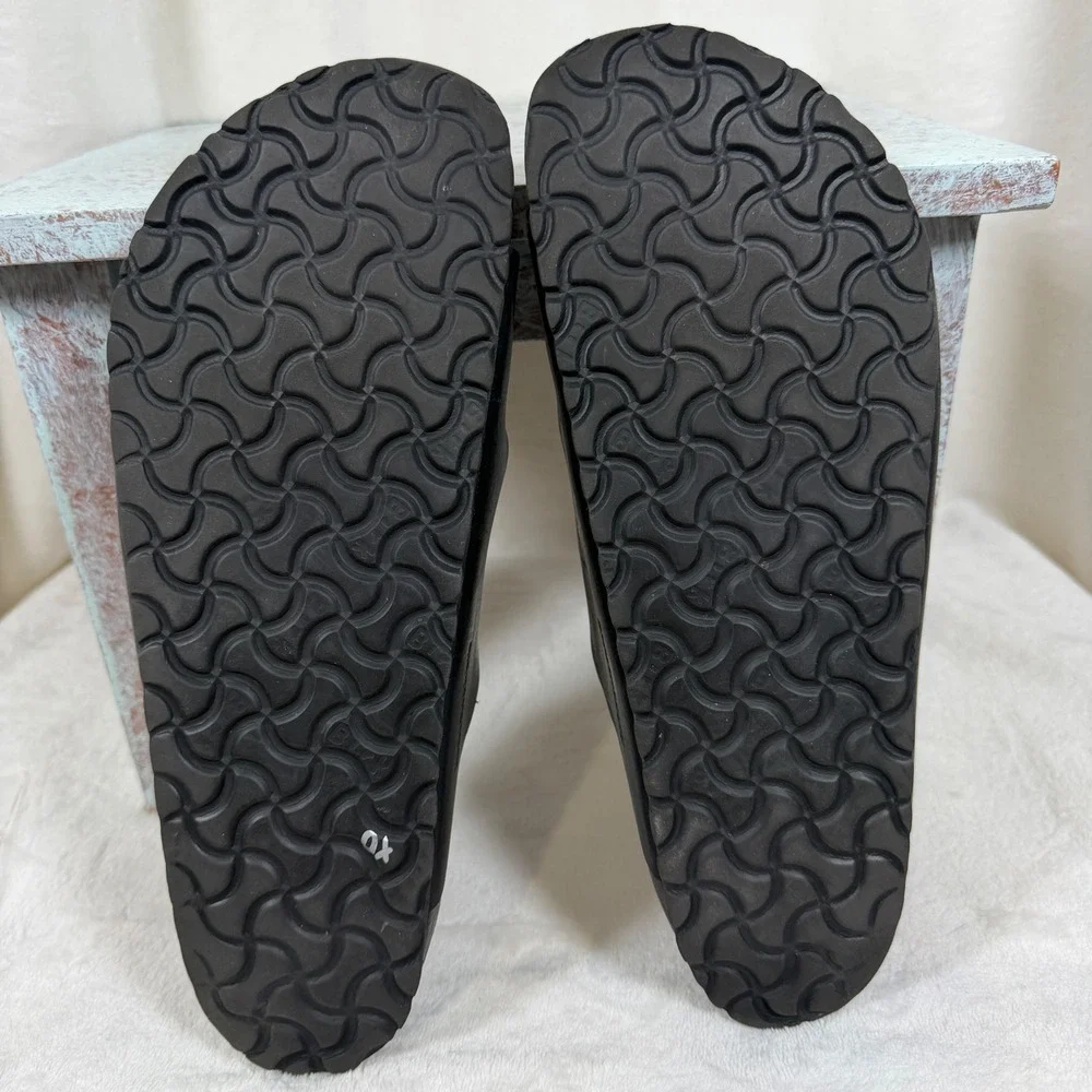 Birkenstock Arizona EVA Sandals Mens 11 Black Waterproof Double Strap Slides